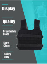 Load image into Gallery viewer, 30KG Loading Weight Vest For Boxing Weight Training Workout
