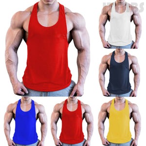 Gym Men Muscle Sleeveless Shirt Tank Top Bodybuilding