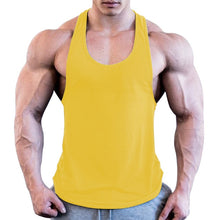 Load image into Gallery viewer, Gym Men Muscle Sleeveless Shirt Tank Top Bodybuilding
