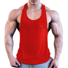 Load image into Gallery viewer, Gym Men Muscle Sleeveless Shirt Tank Top Bodybuilding
