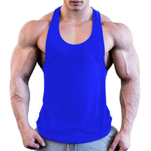 Load image into Gallery viewer, Gym Men Muscle Sleeveless Shirt Tank Top Bodybuilding
