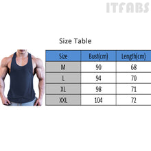 Load image into Gallery viewer, Gym Men Muscle Sleeveless Shirt Tank Top Bodybuilding
