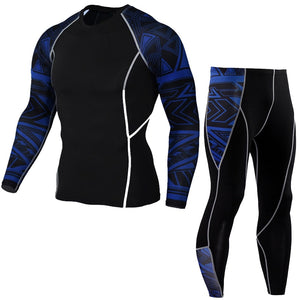 Winter Thermal Underwear Set Men's Sportswear