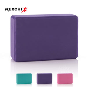 REXCHI Gym Fitness EVA Yoga Block Colorful